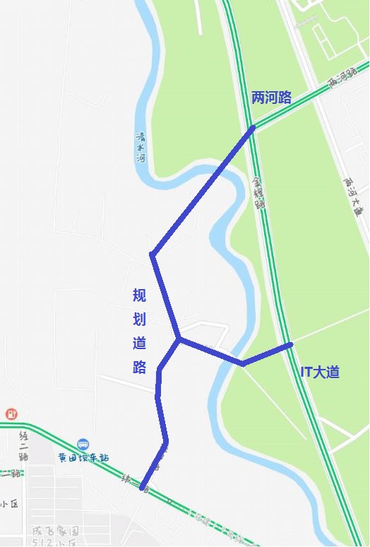 青羊新城黄田坝规划图图片